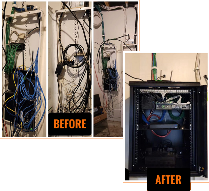 Before and after services